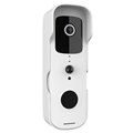 Water Resistant Smart Doorbell Camera with Night Vision