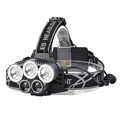 Water Resistant Super Bright LED Headlamp 5000LM - 3x T6, 2x XPE (Open Box - Excellent)