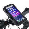 Waterproof Bike Holder for Handlebars XXL - 7" - Black