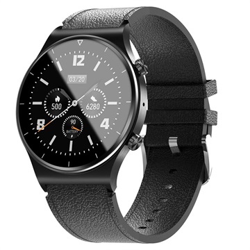 Waterproof Bluetooth Sports Smartwatch with Heart Rate GT08 (Open Box - Excellent) - Black