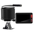 Waterproof HD Endoscope Camera with LCD Display & Holder