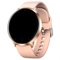 MTP Waterproof Smartwatch with Heart Rate K12 - Rose Gold