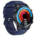 Waterproof Sports Smart Watch with ECG E400 - TPU Strap - Blue