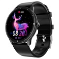Waterproof Sports Smart Watch with Heart Rate MX21 (Open Box - Excellent) - Black