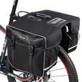 West Biking YP0707238 30L Waterproof Bicycle Bag for Rear Wheel - Black