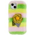 3D Plush Furry Winter iPhone 14 Plus TPU Case
