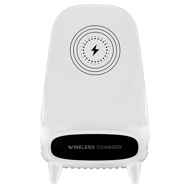 Wireless Charger with Passive Sound Amplifier M111 15W White