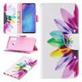 Wonder Series Huawei P30 Lite Wallet Case - Flower