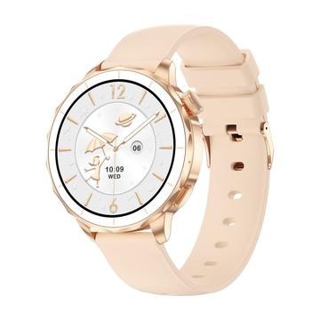X2Mini Stylish Smart Watch with 4GB Storage & Danish Language - Rose Gold