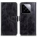 Xiaomi 14 Wallet Case with Magnetic Closure - Black