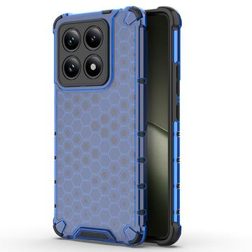 Xiaomi 14T Honeycomb Armored Hybrid Case - Blue
