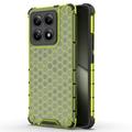 Xiaomi 14T Honeycomb Armored Hybrid Case - Green