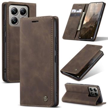 Xiaomi 14T Pro Caseme 013 Series Wallet Case - Coffee
