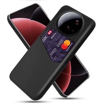 Xiaomi 15 Ultra KSQ Case with Card Pocket - Black