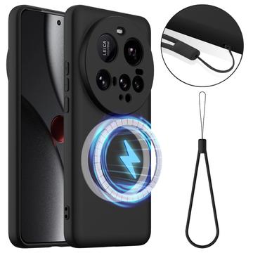 Xiaomi 15 Ultra Liquid Silicone Case - MagSafe Compatible - Black