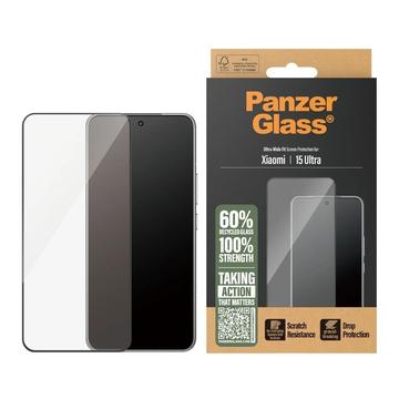 Xiaomi 15 Ultra PanzerGlass Ultra-Wide Fit Screen Protector - Black Edge