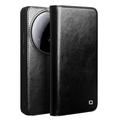 Xiaomi 15 Ultra Qialino Classic Wallet Leather Case - Black