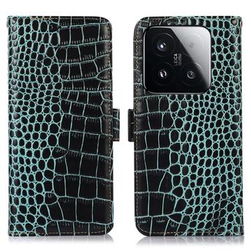 Xiaomi 15T Crocodile Series Wallet Leather Case with RFID