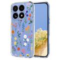 Xiaomi 15T Floral Pattern TPU Case