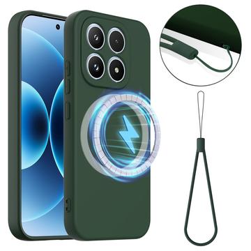 Xiaomi 17 Liquid Silicone Case - MagSafe Compatible - Dark Green