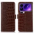Xiaomi 17 Pro Max Crocodile Series Wallet Leather Case with RFID