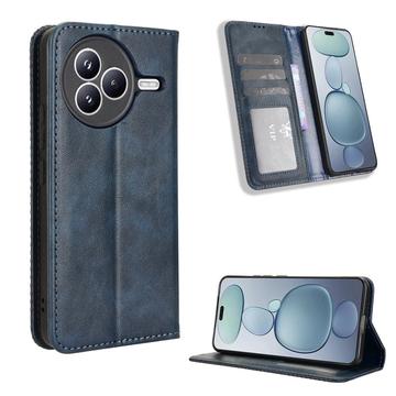 Xiaomi Civi 5 Pro Retro Wallet Case with Magnetic Closure