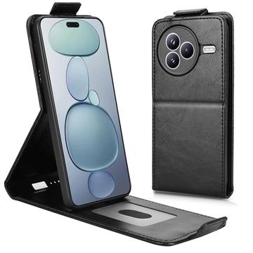Xiaomi Civi 5 Pro Vertical Flip Case with Stand - Black