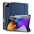 Xiaomi Pad 7/7 Pro Dux Ducis Domo Tri-Fold Smart Folio Case - Blue