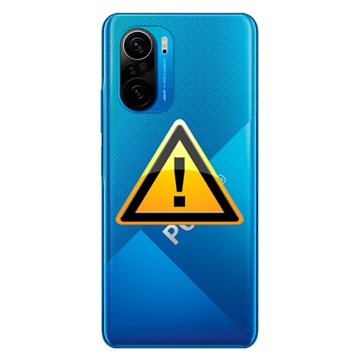 Xiaomi Poco F3 Battery Cover Repair - Blue