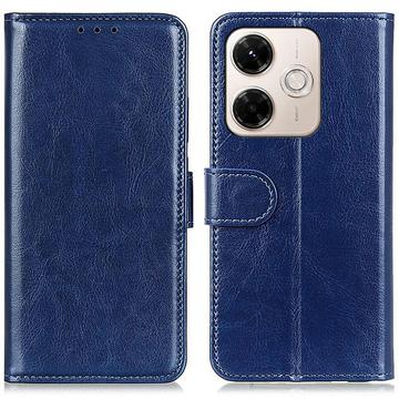 Xiaomi Redmi 13x Wallet Case with Stand - Blue
