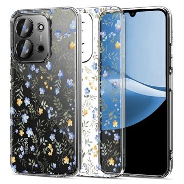 Xiaomi Redmi 15C Tech-Protect FlexAir TPU Case - Spring Flowers