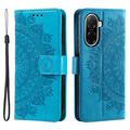 Xiaomi Redmi A5 4G/Poco C71 Mandala Series Wallet Case - Blue