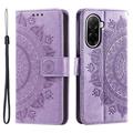 Xiaomi Redmi A5 4G/Poco C71 Mandala Series Wallet Case - Purple