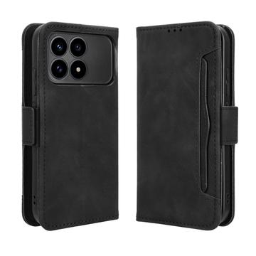Xiaomi Redmi K90/Poco F8 Pro Cardholder Wallet Case - Black