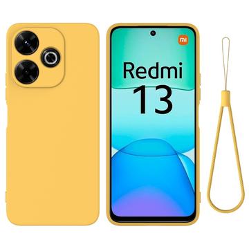 Xiaomi Redmi Note 13R/Redmi 13/Poco M6 4G Liquid Silicone Case - Yellow