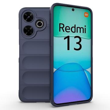 Xiaomi Redmi Note 13R/Redmi 13 5G Rugged TPU Case - Dark Blue