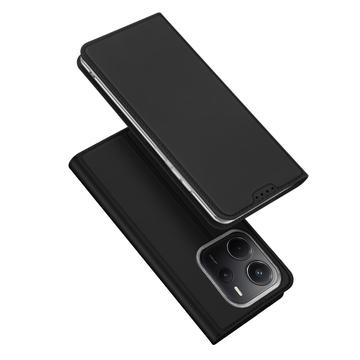 Xiaomi Redmi Note 14 4G Dux Ducis Skin Pro Flip Case - Black