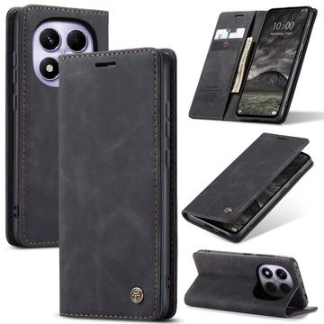Xiaomi Redmi Note 14 Pro 4G Caseme 013 Series Wallet Case - Black