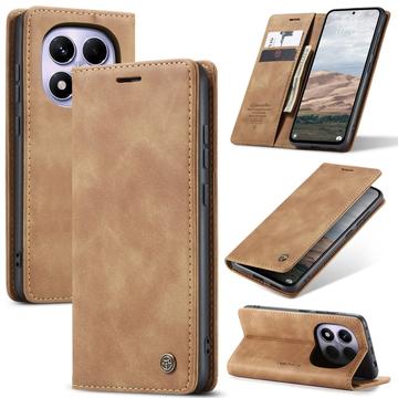 Xiaomi Redmi Note 14 Pro 4G Caseme 013 Series Wallet Case - Brown