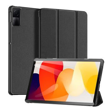 Xiaomi Redmi Pad SE Dux Ducis Domo Tri-Fold Smart Folio Case - Black