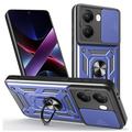 Xiaomi Redmi Turbo 4/Poco X7 Pro Rotary Ring Hybrid Case with Camera Shield