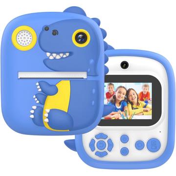 YYTech P3 T-Rex Instant Printing Kids Camera - Blue