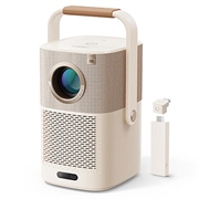 Yaber T2 Plus Full-HD Portable Projector with JBL Sound & Google TV - Beige