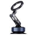 Z25 Foldable Vacuum Suction Magnetic Car Phone Holder - Black