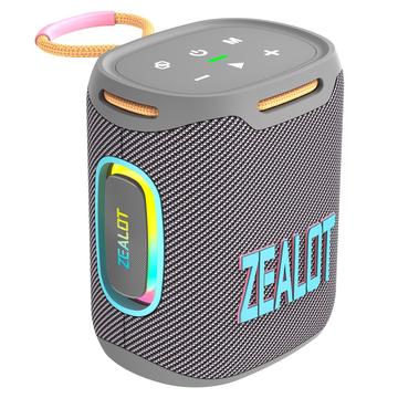 Zealot S122 Portable Bluetooth Speaker with Subwoofer - 25W - Grey