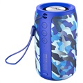 Zealot S32 Portable Water Resistant Bluetooth Speaker - 5W - Blue Camouflage