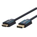 Clicktronic Active DisplayPort / HDMI Cable - 1m