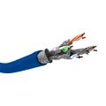 Goobay S/FTP CAT 7A+ Network Cable - 500m - Blue