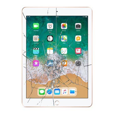 iPad 9.7 (2018) Display Glass & Touch Screen Repair - White