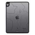 iPad Air 11 2024/2025 Tactical Warthog Hybrid Case with 7 Button Colors - Asphalt